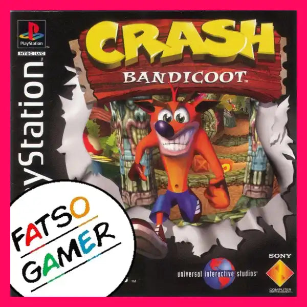 Crash Bandicoot Ps1 Video Games