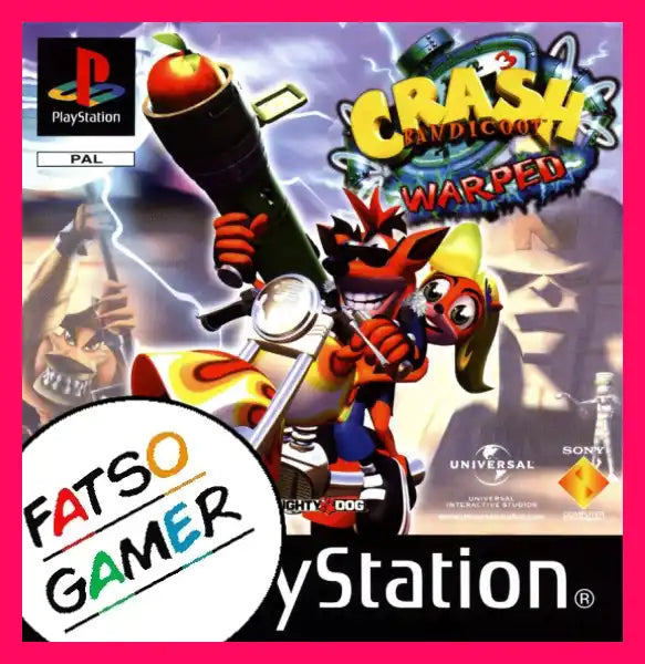 Crash Bandicoot Warped Ps1 Video Games