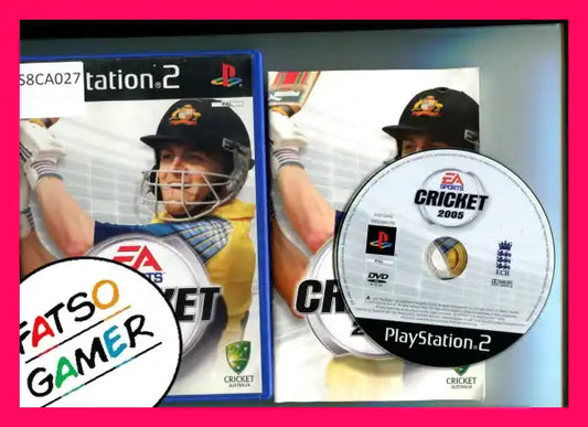 Cricket 2005 PS2 - FatsoGamer