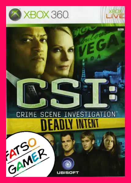 Csi Deadly Intent Xbox 360 Video Games