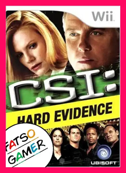 CSI Hard Evidence Wii - Video Games