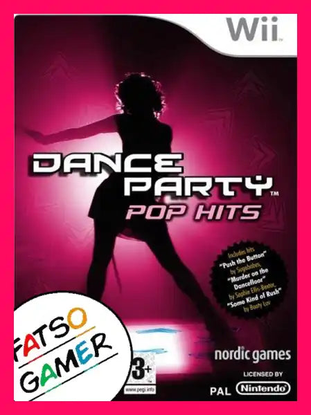 Dance Party Pop Hits Wii Video Games