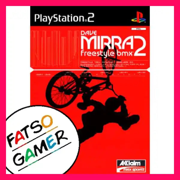 Dave Mirra Freestyle BMX 2 PS2 - Video Games