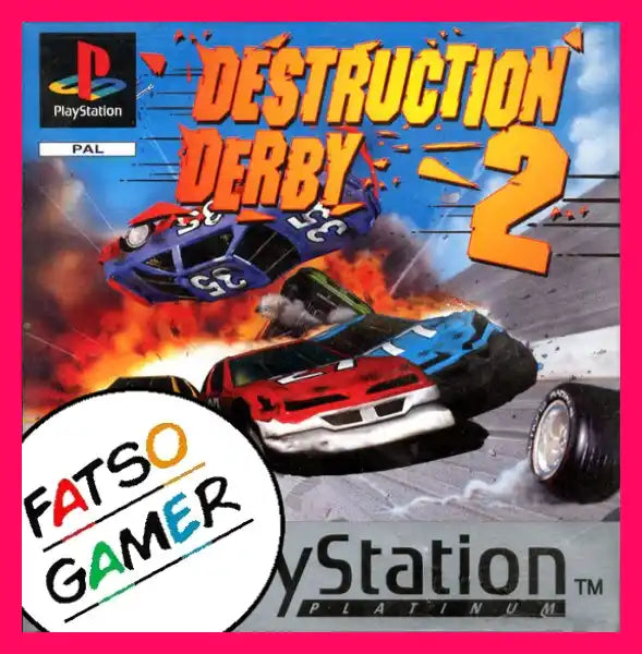 Destruction Derby 2 Ps1 Video Games