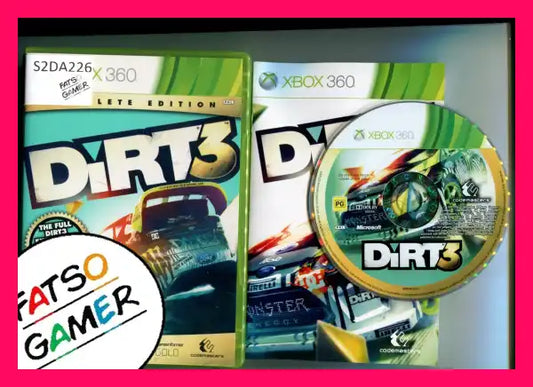 Dirt 3 Xbox 360 - FatsoGamer