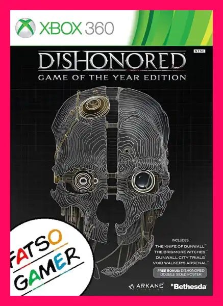 Dishonored Game Of The Year Edition Xbox 360 Video Games