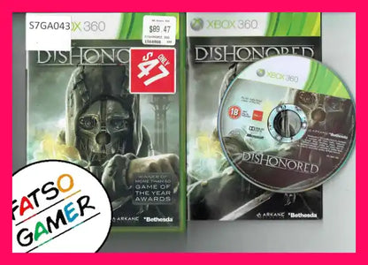 Dishonored Xbox 360 - FatsoGamer