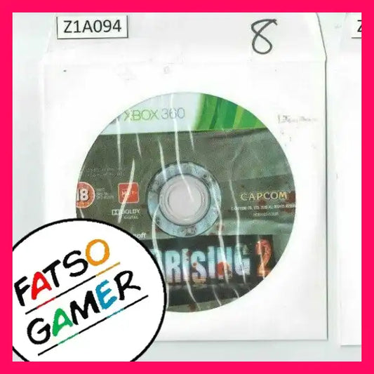 Disk Only - Dead Rising 2 Xbox 360 Z1A094 - FatsoGamer