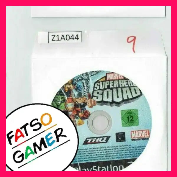 Disk Only - Marvel Super Hero Squad PS2 Z1A044 - FatsoGamer