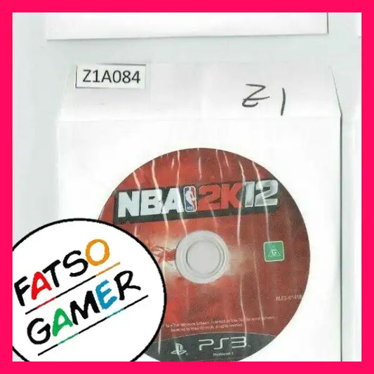 Disk Only - NBA2K12 PS3 Z1A084 - FatsoGamer