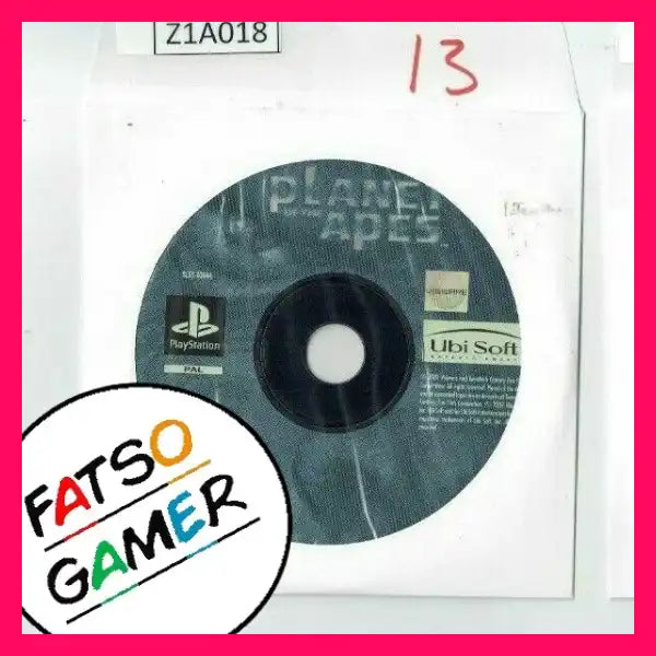 Disk Only - Planet of the Apes PS1 Z1A018 - FatsoGamer