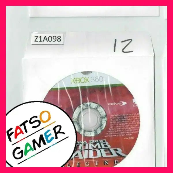 Disk Only - Tomb Raider Legend Xbox 360 Z1A098 - FatsoGamer