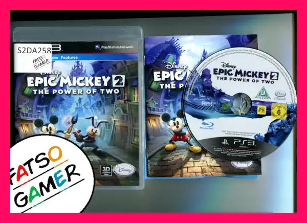 Disney Epic Mickey 2 The Power of Two PS3 - FatsoGamer