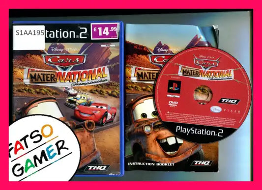 Disney Pixar Cars Maternational PS2 - FatsoGamer