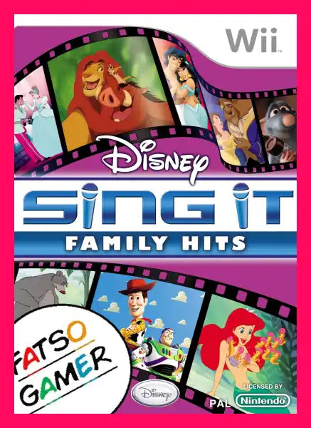 Disney Sing it Family Hits Wii - Video Games