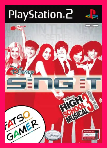 Disney Sing It High School Musical 3 Ps2 Video Games