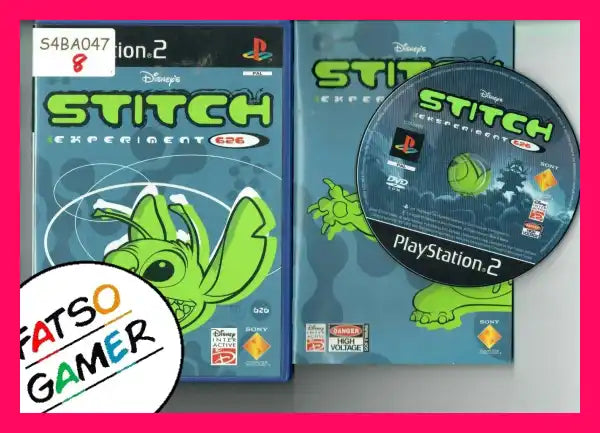 Disney Stitch Experience 626 PS2 - FatsoGamer