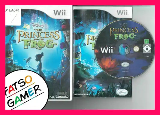 Disney the Princess and the Frog Wii - FatsoGamer