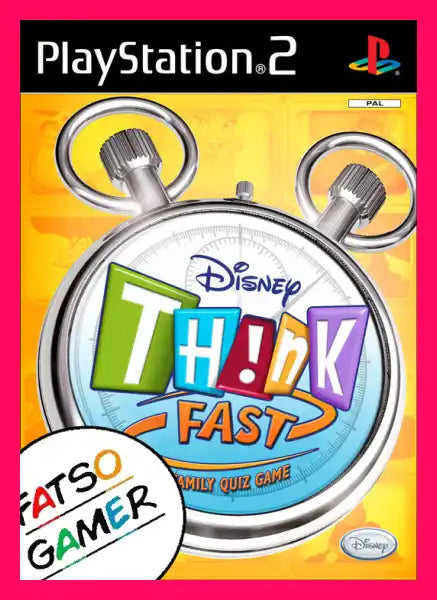 Disney Think Fast Ps2 Video Games