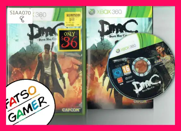 DMC Devil May Cry Xbox 360 - FatsoGamer