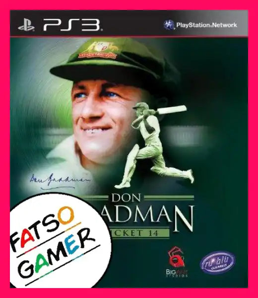 Don Bradman Cricket 14 PS3 - Game with Case - Video Games