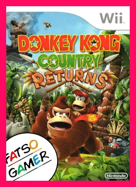 Donkey Kong Country Returns Wii - Video Games
