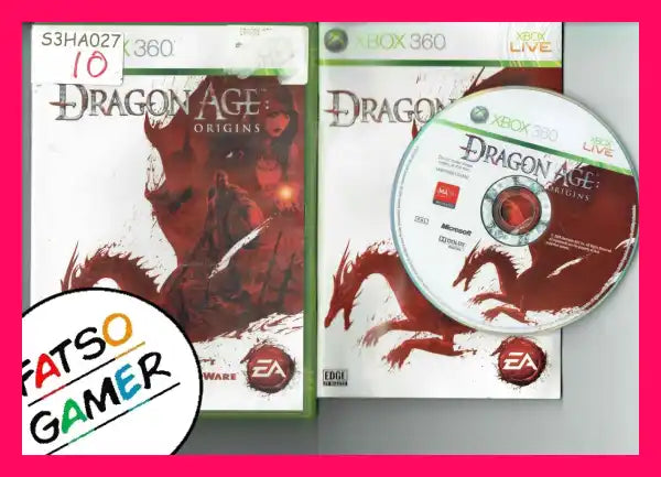 Dragon Age Origins Xbox 360 - FatsoGamer