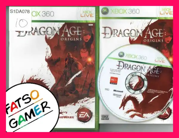 Dragon Age Origins Xbox 360 - FatsoGamer