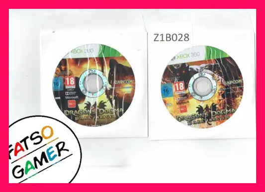 Dragon's Dogma Dark Arisen Xbox 360 DISC ONLY Z1BA028 - FatsoGamer