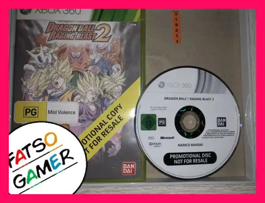 dragonball raging blast 2 Xbox 360 S1B053 - FatsoGamer