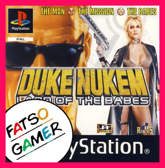 Duke Nukem Land of The Babes PS1 - Video Games