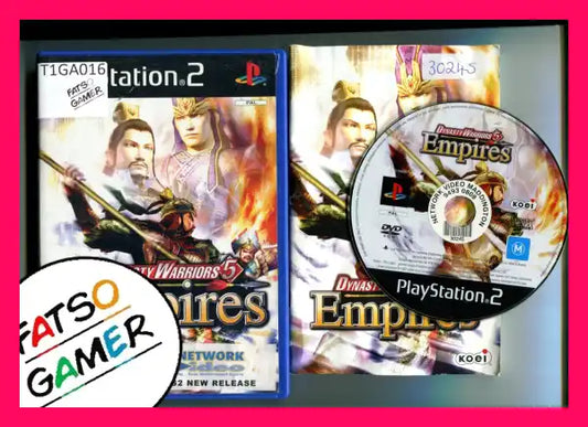 Dynasty Warriors 5 Empires PS2 - FatsoGamer