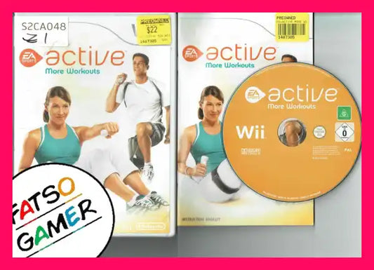 EA Active More Workouts Wii - S2CA048 - FatsoGamer