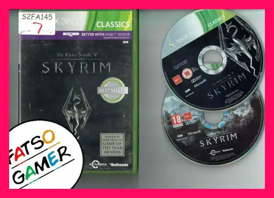 Elder Scrolls Skyrim Xbox 360 - FatsoGamer