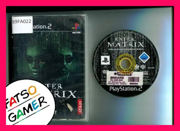 Enter the Matrix PS2 - FatsoGamer