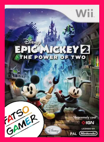 Epic Mickey 2 The Power Of Two Wii Video Games