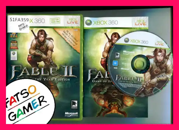 Fable II Game of The Year Edition Xbox 360 S6AA035 - FatsoGamer