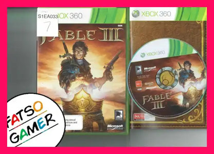 Fable III Xbox 360 - FatsoGamer