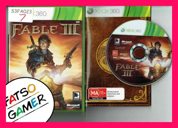 Fable III Xbox 360 - FatsoGamer