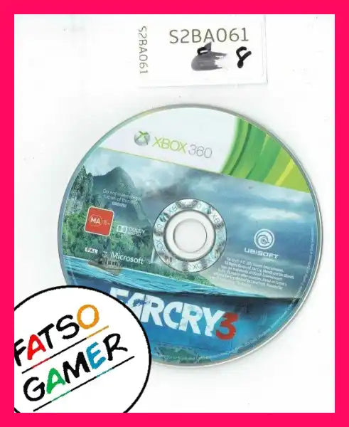 Far Cry 3 DISC ONLY S2BA061 - FatsoGamer