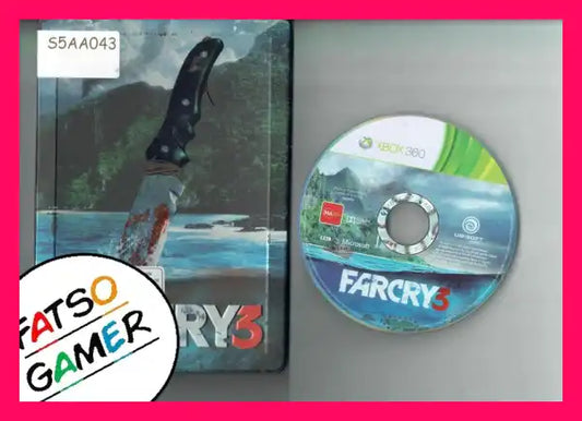 Farcry 3 Steelbook Edition Xbox 360 S5AA043 - FatsoGamer