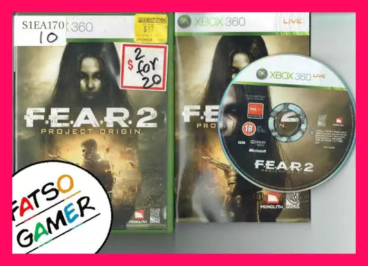 FEAR 2 Project Origin Xbox 360 - FatsoGamer