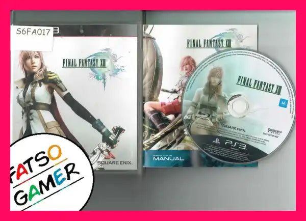 Final Fantasy XIII PS3 - FatsoGamer