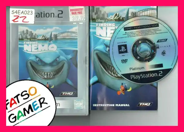 Finding Nemo PS2 - FatsoGamer