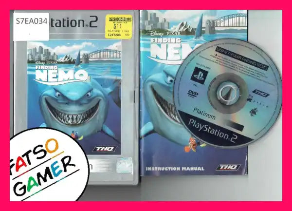 Finding Nemo PS2 - FatsoGamer