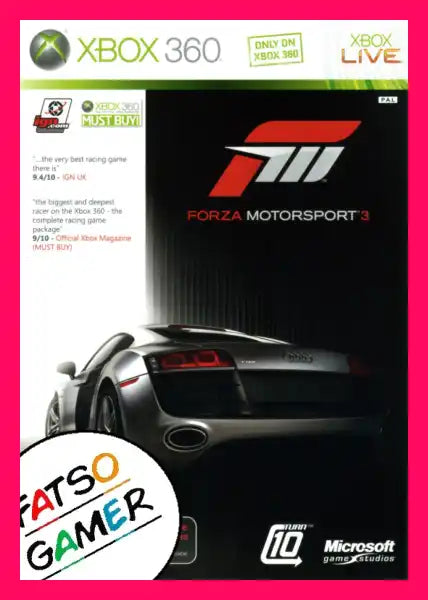 Forza Motorsport 3 Xbox 360 - Video Games