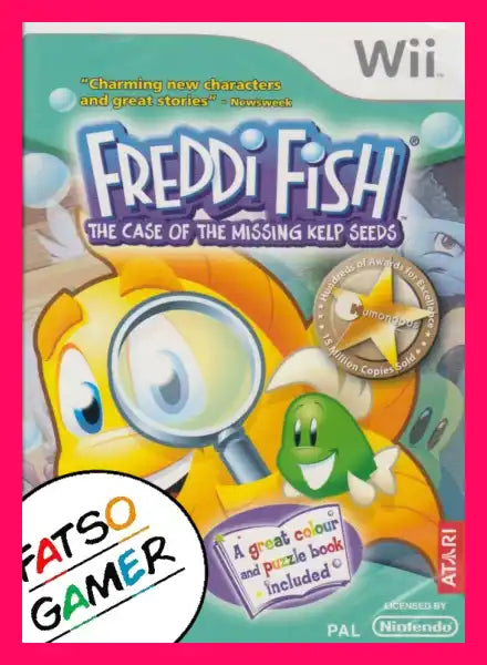 Freddi Fish The Case Of Missing Kelp Seeds Wii Video Games