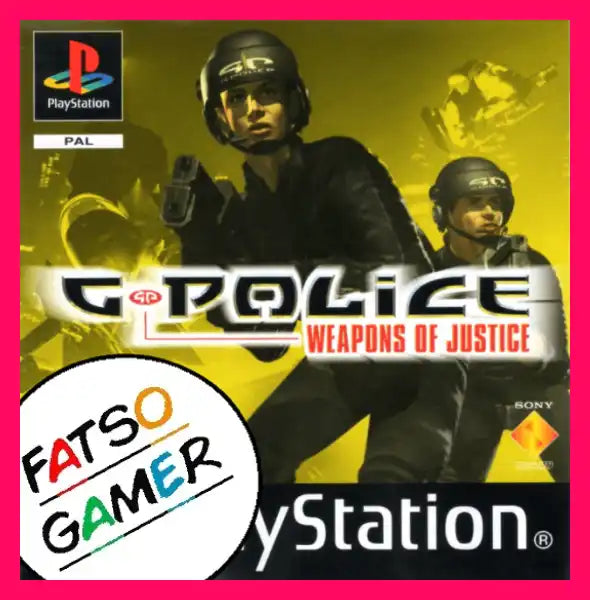 G-Police Weapons Of Justice Ps1 Video Games