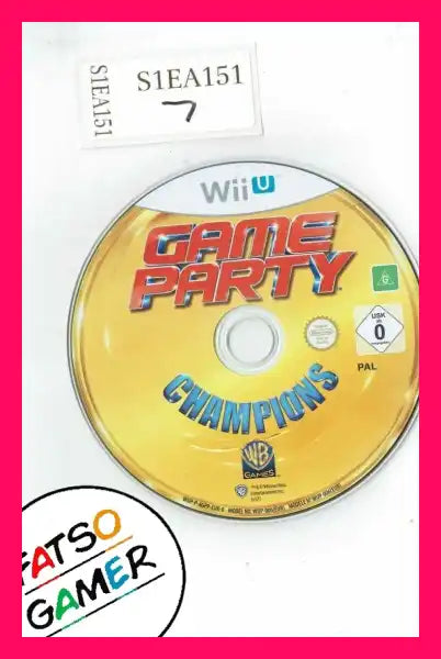 Game Party Champions DISC ONLY S1EA151 - FatsoGamer