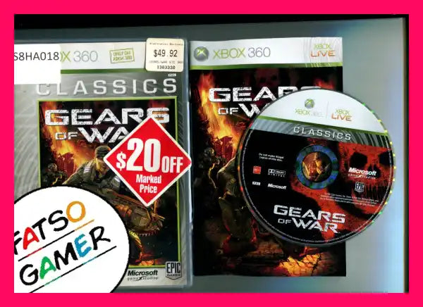 Gears of War Xbox 360 - FatsoGamer